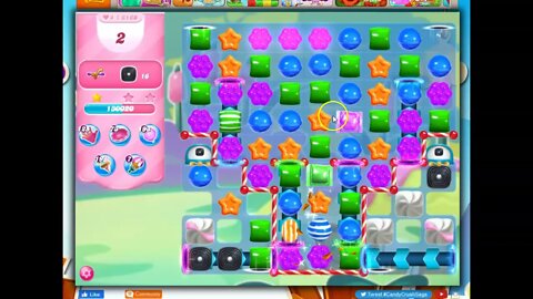 Candy Crush Level 6160 Talkthrough, 28 Moves 0 Boosters