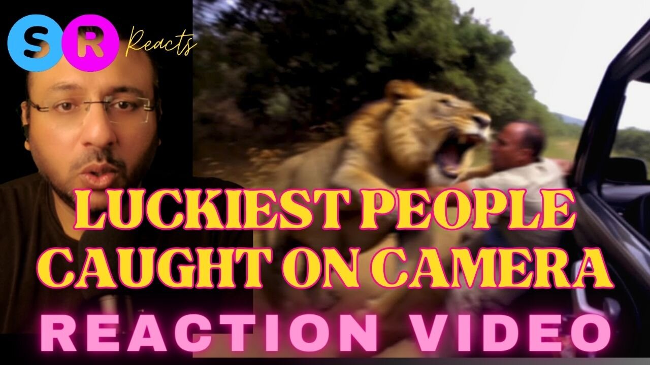 REACTION on Luckiest People EVER Caught On Camera ! | SR Reacts