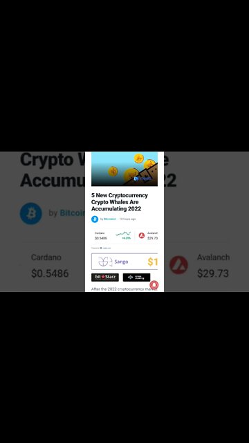 Cryptocurrency: 5 New Cryptocurrency Crypto Whales Are Accumulating 2022