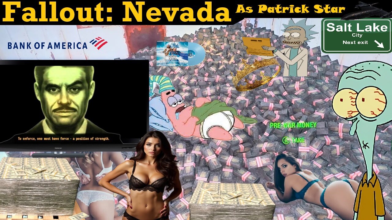 [Fallout: Nevada] More money and caps than we can handle in Salt Lake City! - #10 - Nipplez Live!!