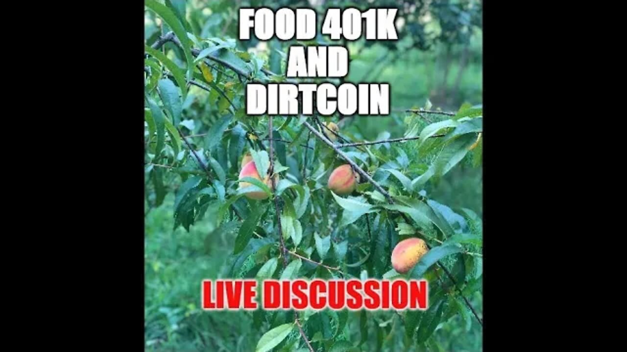 🍎LIVE- 401k & Dirtcoin