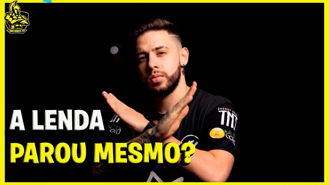 PAROU DE JOGAR FREE FIRE E REVELOU O VERDADEIRO MOTIVO.