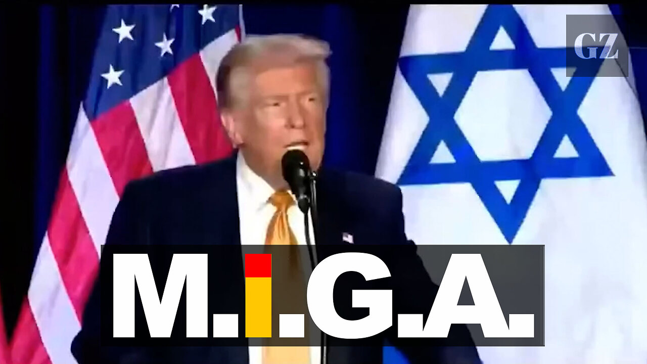 Trump promises to "make Israel great again"