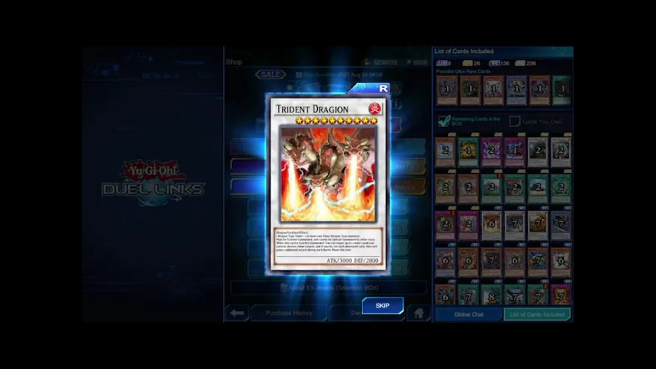 YuGiOh Duel Links - Mini Selection Box Vol.2 Unbox! I get a Ultra Rare Card!!!