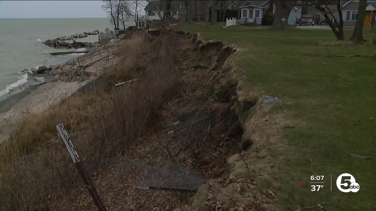 Nearly $1M needed to continue Geneva-on-the-Lake's erosion prevention plan
