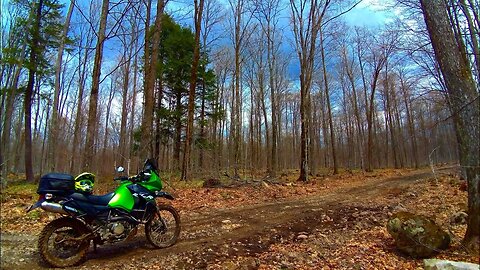 KLR650 Muddy WI Trail Ride | Testing VVMapping GPS Trail Maps