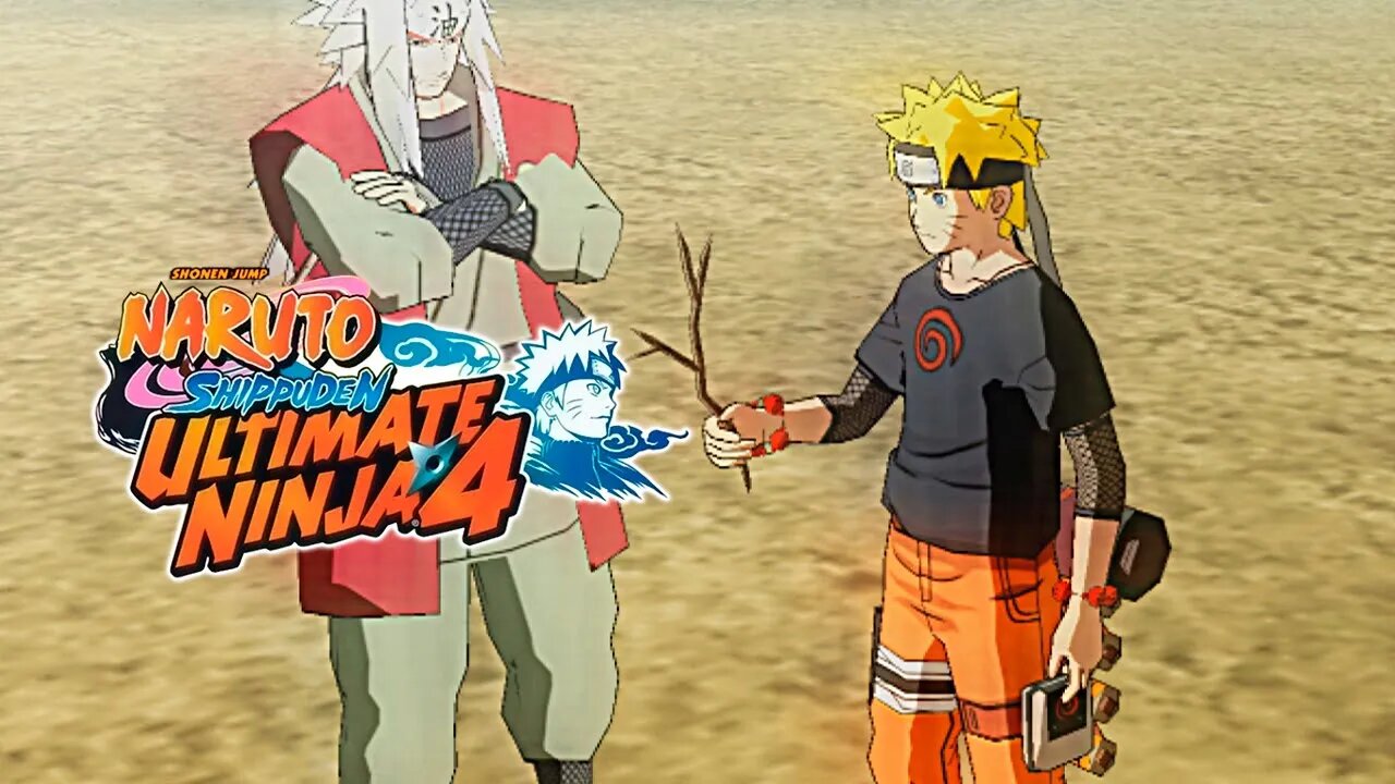 NARUTO SHIPPUDEN ULTIMATE NINJA 4 (PS2) #5 - O fim do treinamento do Jiraya! (Legendado em PT-BR)