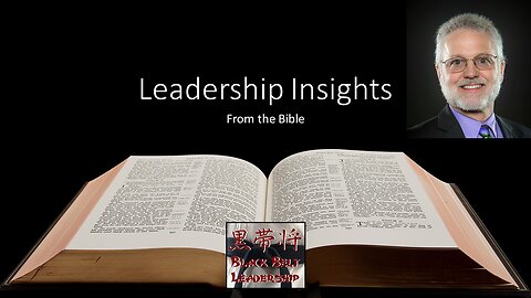 Leadership Insights from the Bible: Genesis 41 (Part 2)