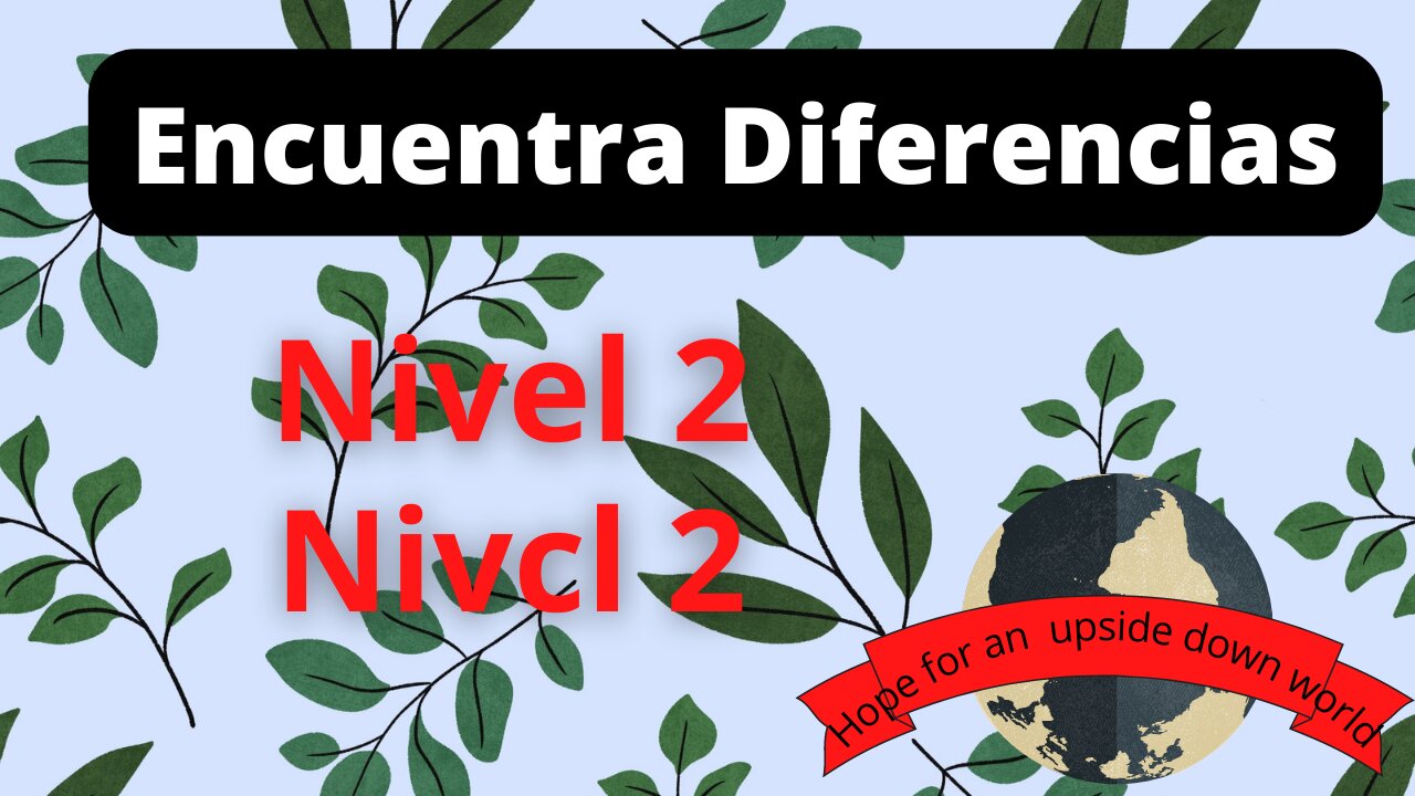 5 encontrar las diferencias Gálatas 5:22-23