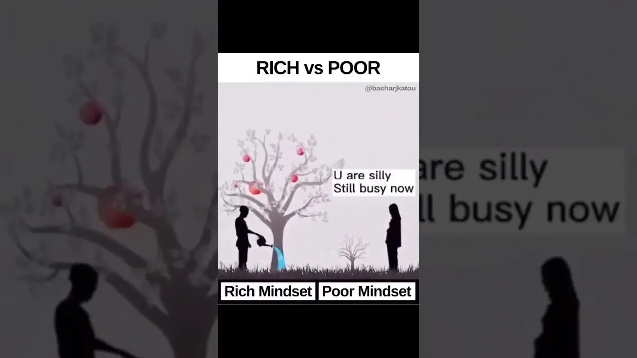 This animation is worth 1000 words Rich vs Poor