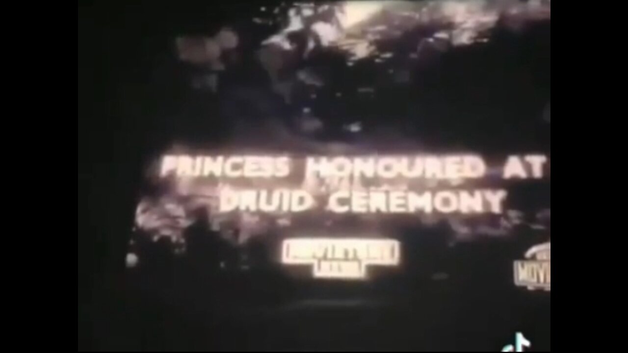 V652. 🔴1946 Princess Elizabeth's Druid Initiation🔴