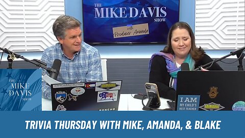 Trivia Thursday, will Blake Blevins join Mike Davis and Producer Amanda "This Evening?"