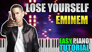 Lose Yourself - Eminem | Easy Piano Lesson