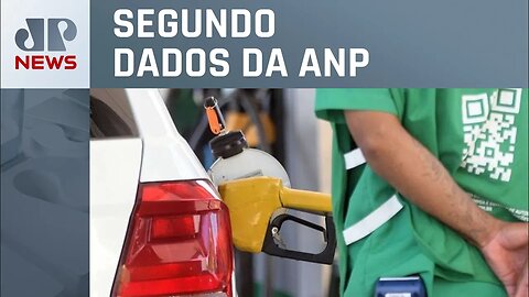 Preço médio da gasolina cai pela 9ª semana seguida