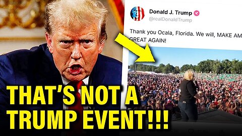 Trump's Attempt to Fake a Rally Falls Flat