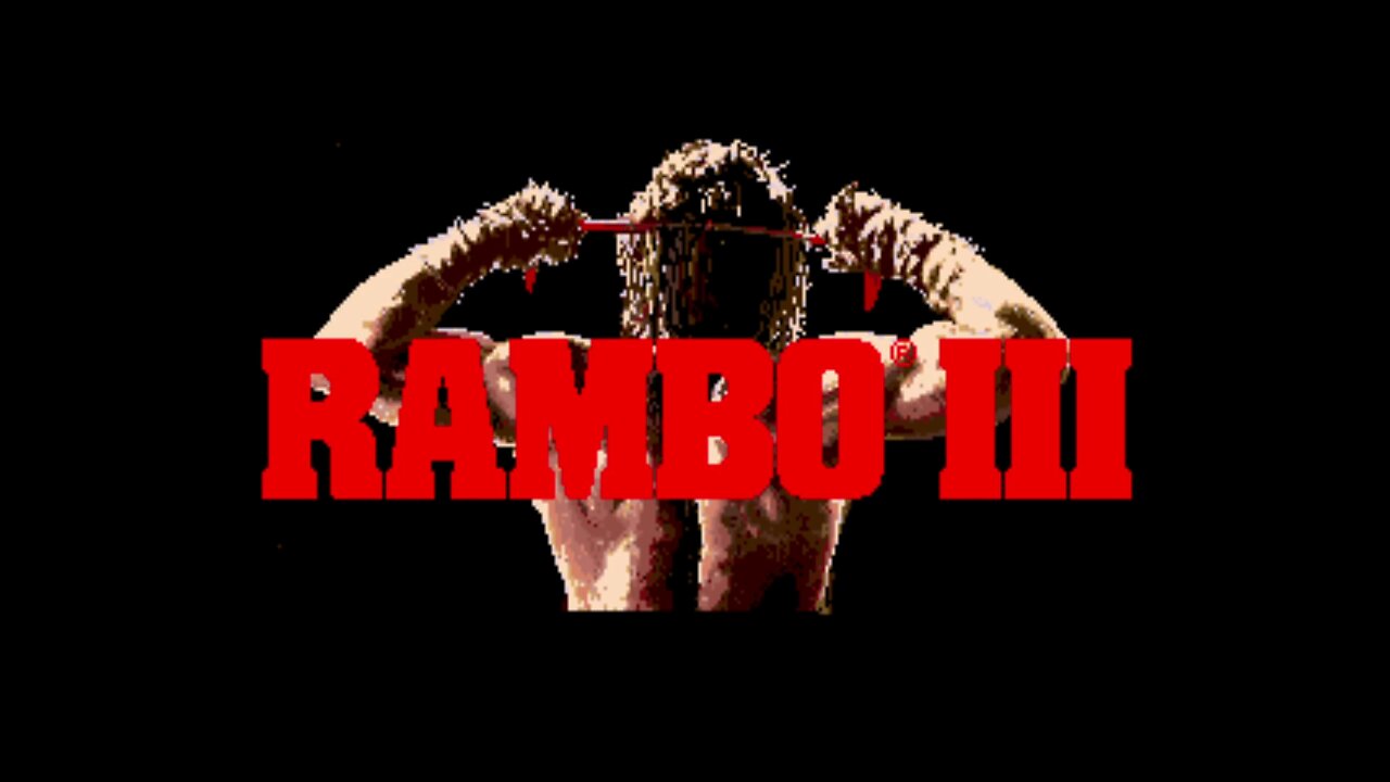 Rambo III Arcade Game, Taito 1989, playthrough