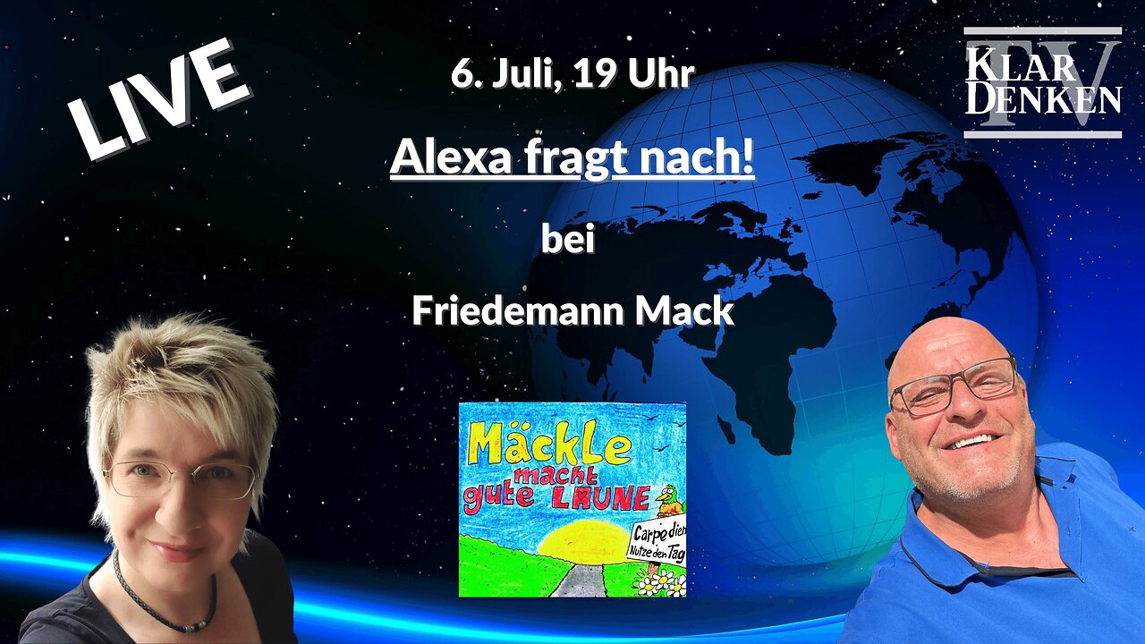LIVE | Alexa fragt nach! ....bei Friedemann Mack; Sind wir wirklich am Arsch?