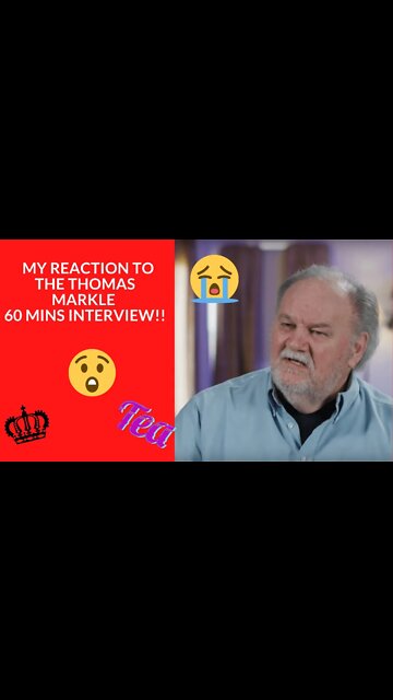 My Reaction to the Thomas Markle 60 Mins Interview! #shorts