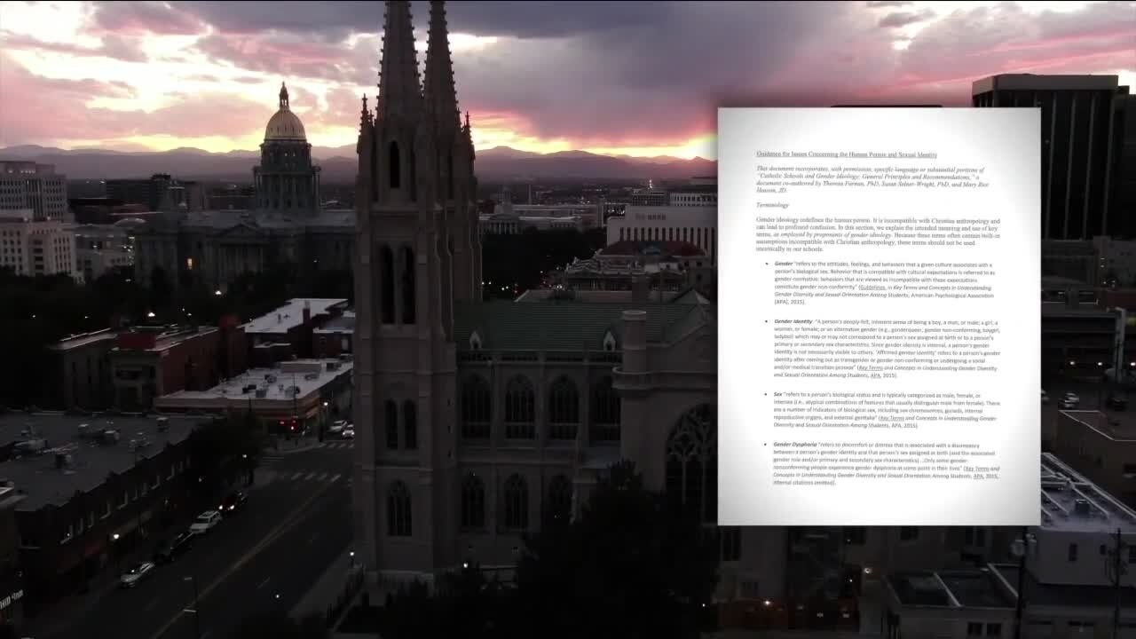 Denver Archdiocese circulates guidance against LGBTQ students, families at local Catholic schools