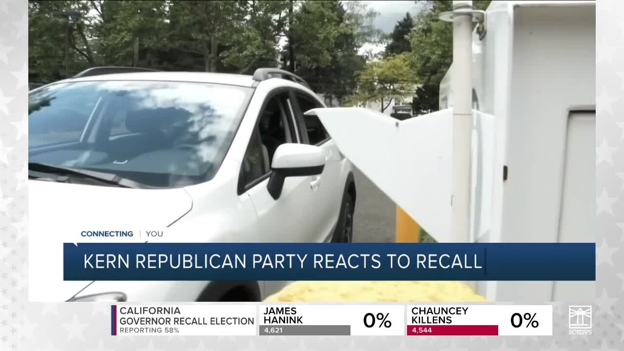 Kern Republican party reacts to recall