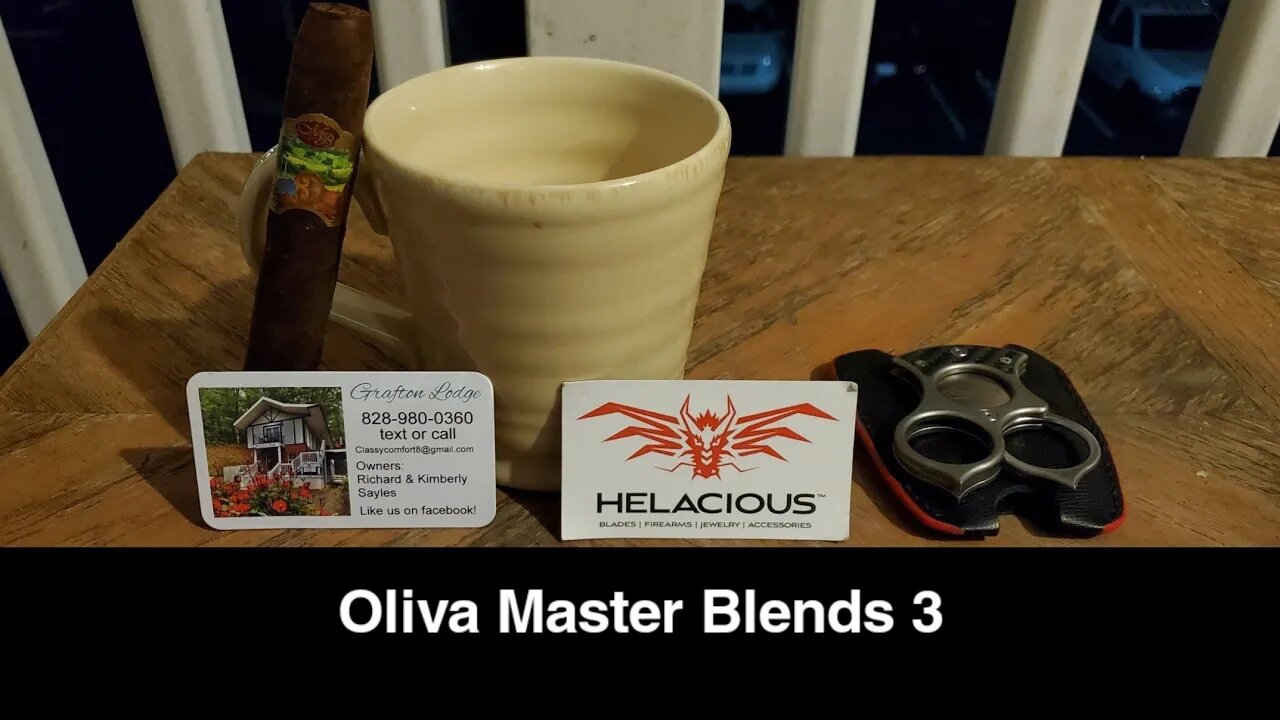 Oliva Master Blends 3 cigar review