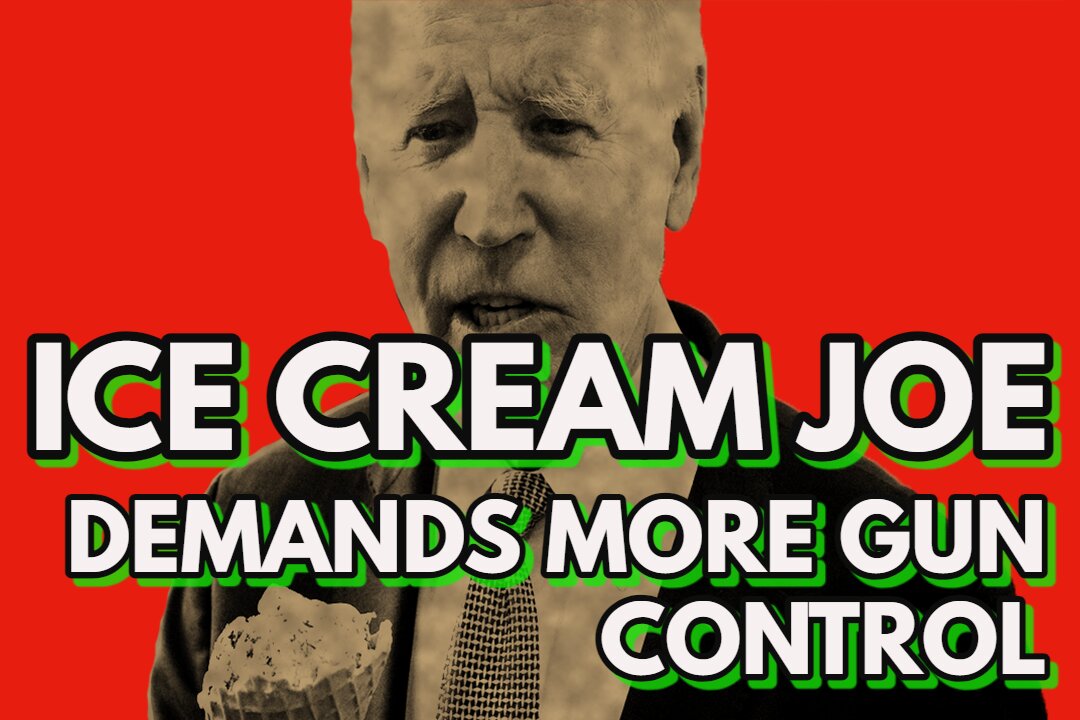 Ice cream Joe Demands More Gun Control and More... Real News with Lucretia Hughes