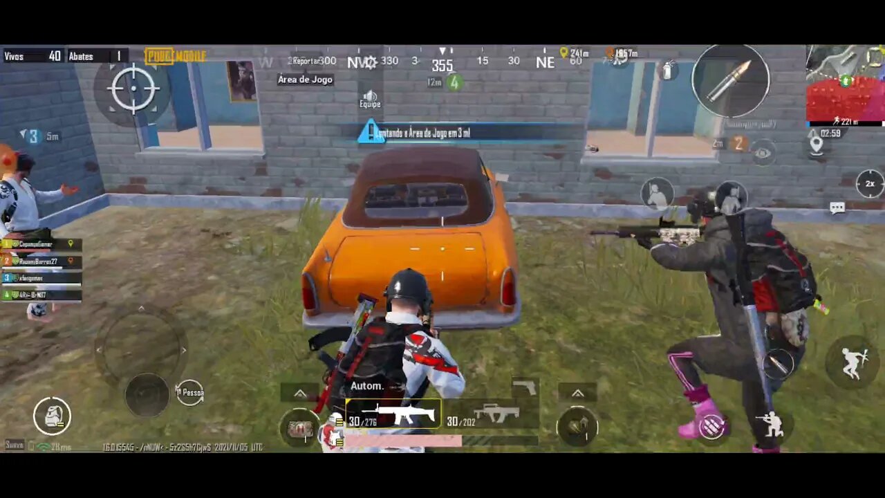 Live jogando PUBG Mobile ganhei?