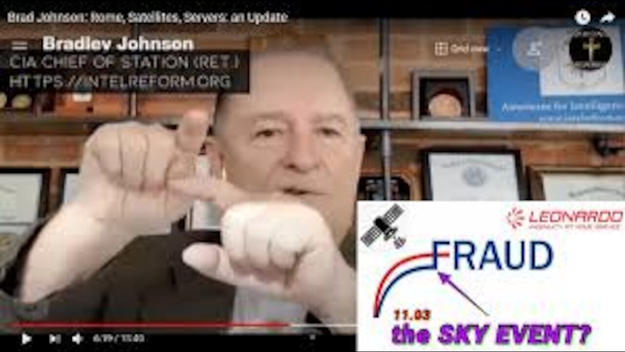 ( -0023 ) Station Chief Bradley Johnson - US Election Fraud Coordinated w Italy & MI6 - Pre Affidavit Release