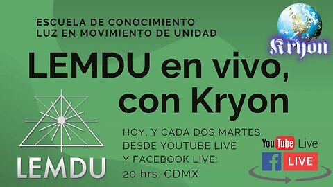 LEMDU EN VIVO CON KRYON: 21 noviembre 2023.