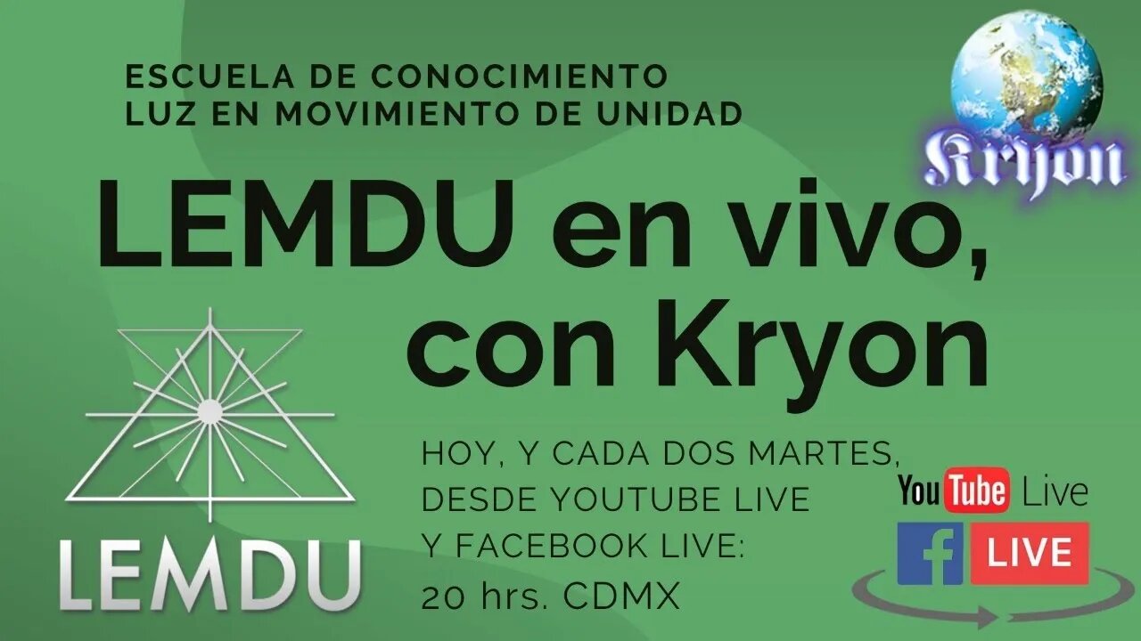LEMDU EN VIVO CON KRYON: 21 noviembre 2023.