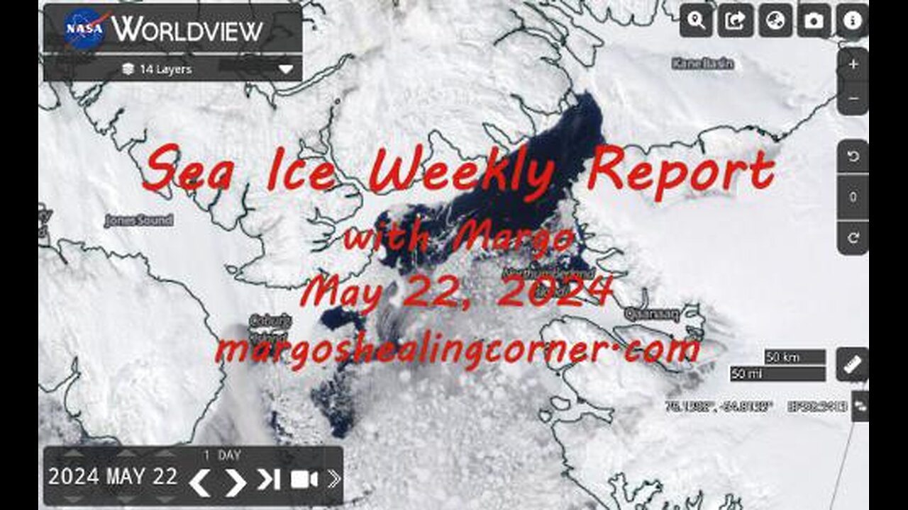 Sea Ice Weekly Report with Margo (May 22, 2024)