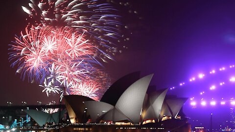 Watch New Zealand's 2021 New Year fireworks display