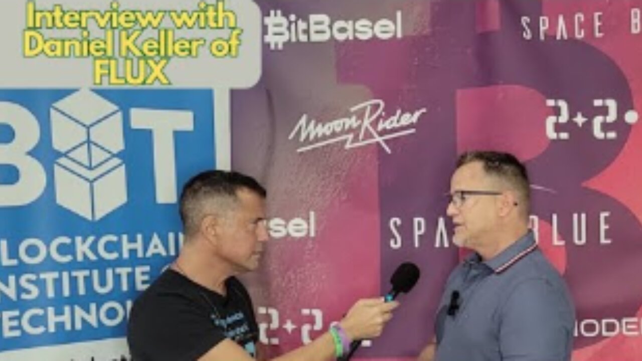 Exclusive interview with Daniel Keller of FLUX at Mining Disrupt 2023 in Miami