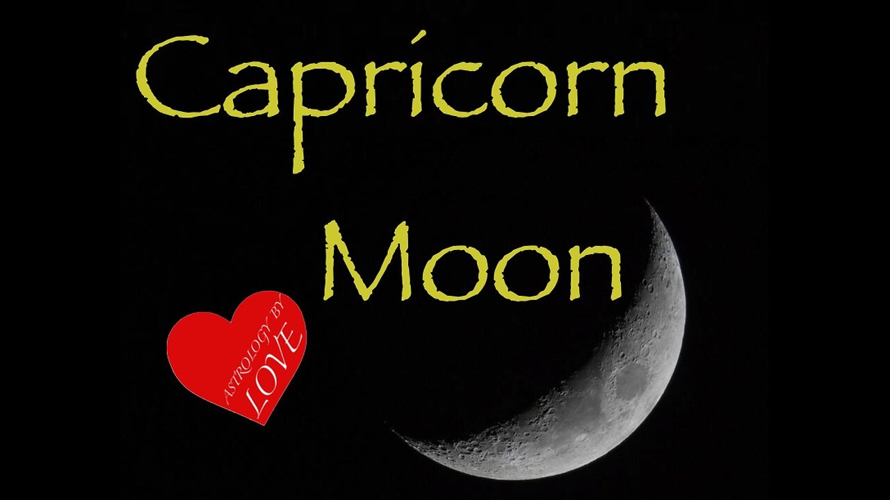 Astrology Capricorn Moon in the natal chart with fixed stars