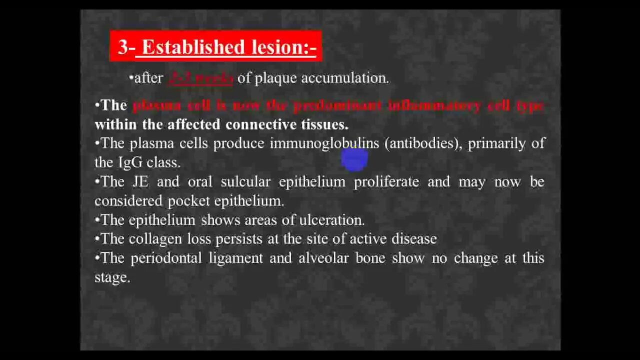 Periodontology L9 (Pathogenesis)