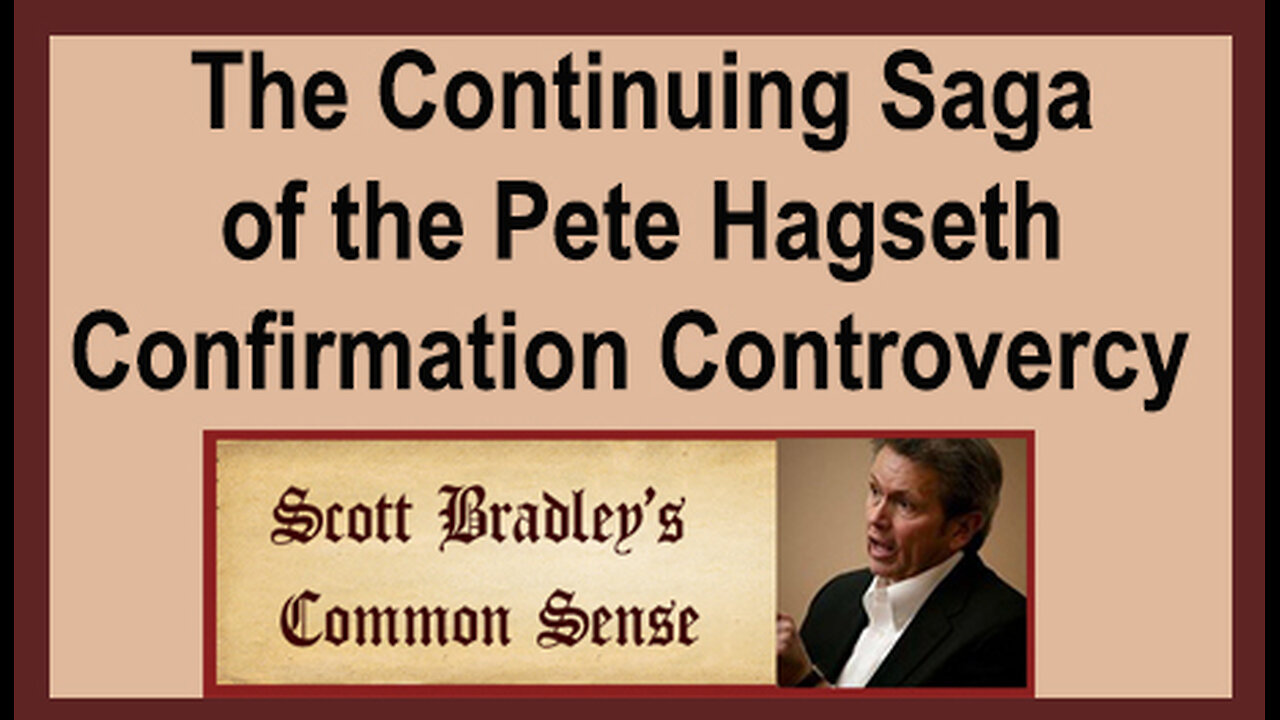 The Continuing Saga of the Pete Hagseth Confirmation Controversy