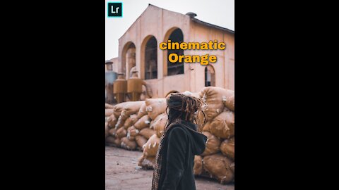 Cinematic Orange tone| Lighroom mobile tone - Dark cinematic tone