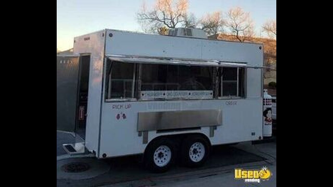 2018 - 8' x 16' Food Concession Trailer with 2021 Kitchen Build-Out for Sale in Nevada