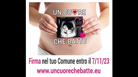 Un cuore che batte - una proposta di legge da sostenere