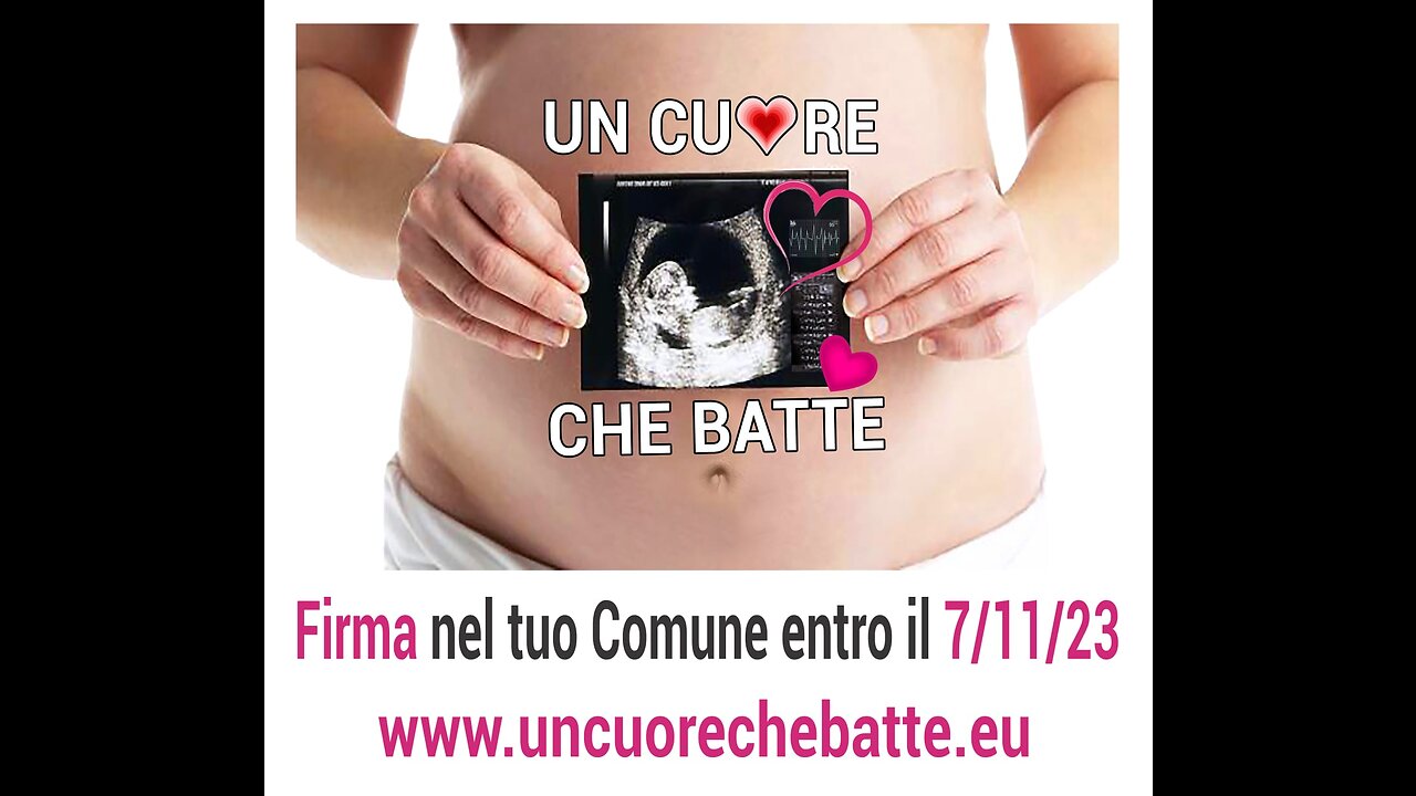 Un cuore che batte - una proposta di legge da sostenere