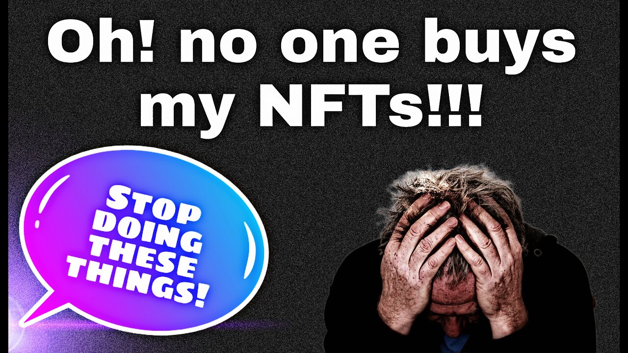 If you are unable to sell NFTs watch this video!