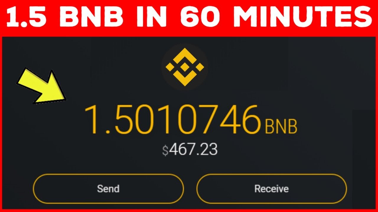 1 BNB in 100 Minutes! 😳 Fastest BNB Mining Site Online! Free BINANCE Coin