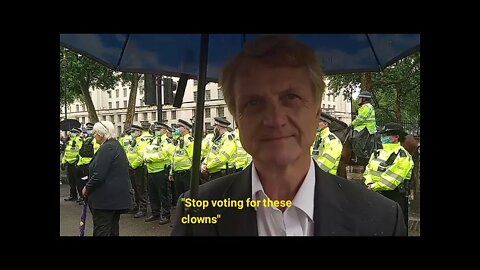 ex UKIP Leader Gerald Batten speaks against lockdown