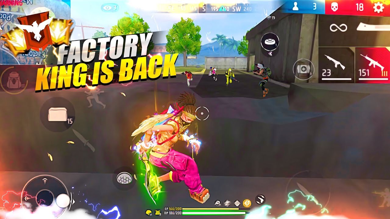 Free Fire New funny factory challenge🤪🤪😁