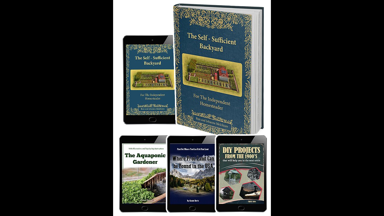 NEW: The Self-Sufficient Backyard Book (printed)