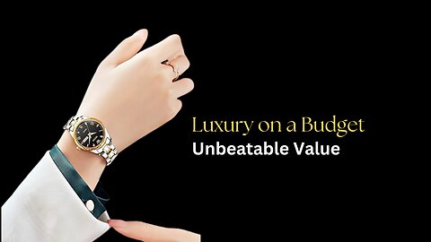 This Luxury Women's Watch Looks Expensive, But Costs Less Than You Think!