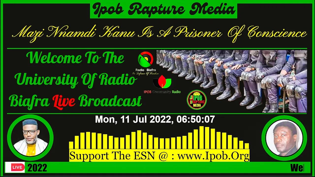 Welcome To The University Of Radio Biafra | HAUSA-SERVICE 2 | HOST: MAZI NWACHINEKE | JUL 11, 2022