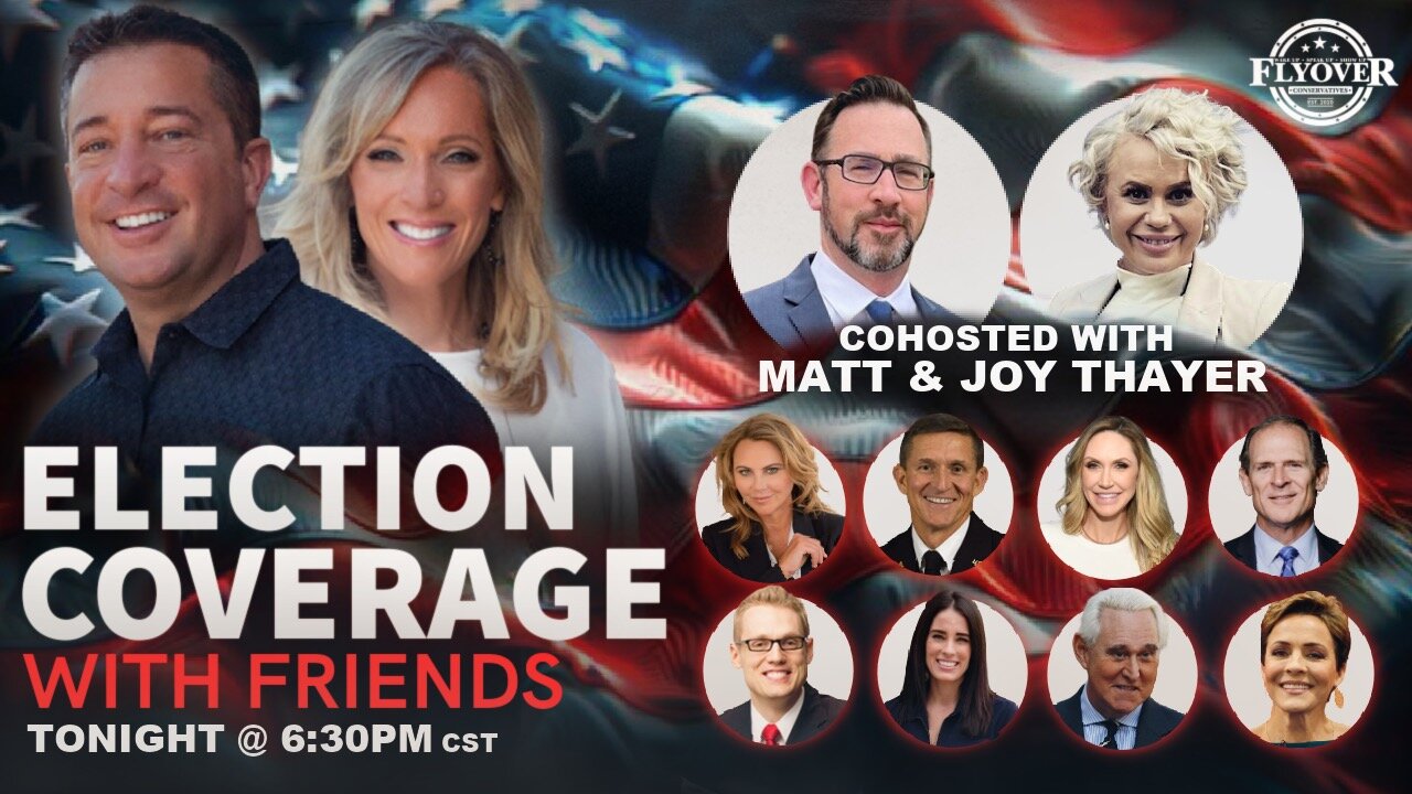 6:30cst LIVE 2024 ELECTION COVERAGE | w/David & Stacy Whited + Lara Logan, General Flynn, Clay Clark, Christina Bobb, Breanna Morello, Roger Stone, Lara Trump, Bill Federer, Floyd Brown, Mark Mitchell, and MORE!