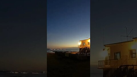 night lapse ovelooking Southampton and the Isle of wight. Titchfield. 11th Oct 2022 #shortsvideo