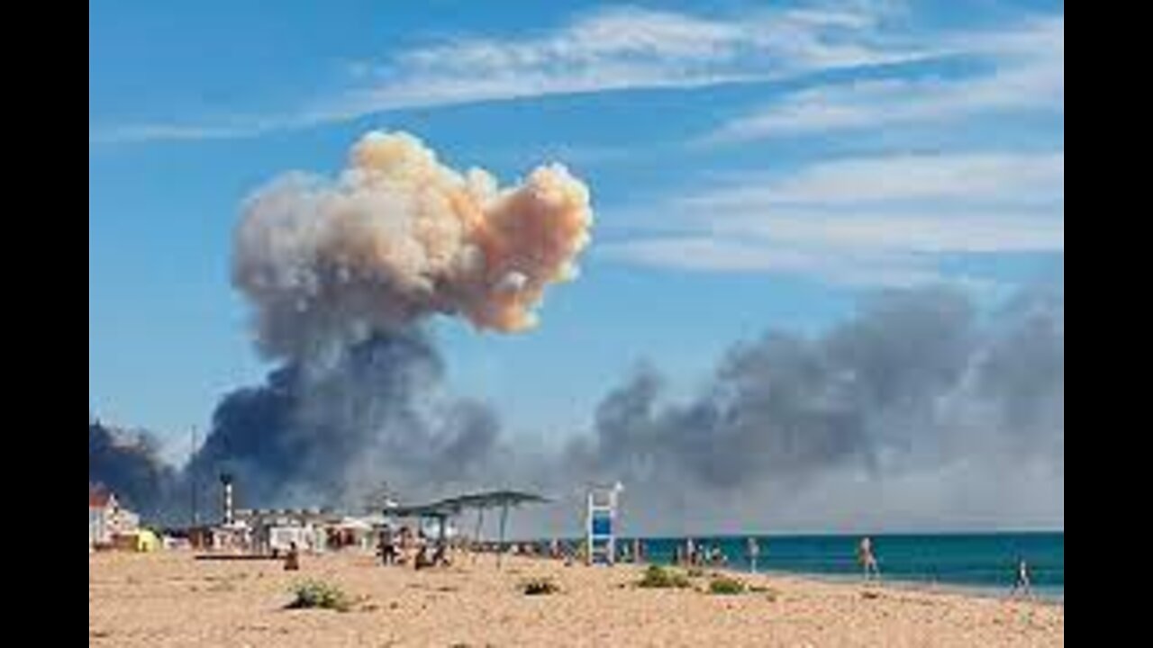 Ukraine claims responsibility for attack on Crimea airbase